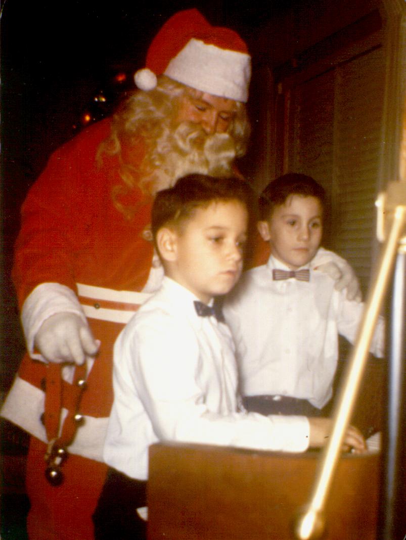 Santa Joe & Gus, Christmas 1956